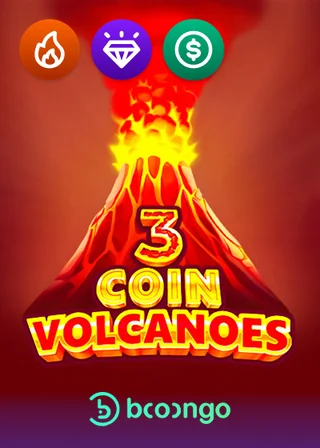 3 Coin Volcanoes slot by 3Oaks